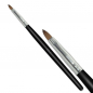 Preview: Acrylic brush Kolinsky red sable hair - cat tongue pointed