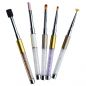 Preview: 5-piece set of designer nail art and gel brushes
