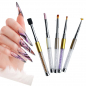 Preview: Set de 5 pinceles de diseño para nail art y gel