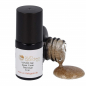Preview: 6 ml Gel UV Quick Finish Bouteille pinceau - Gold Dust
