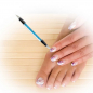Preview: Pennello in gomma siliconica e strumento per nail art 2in1