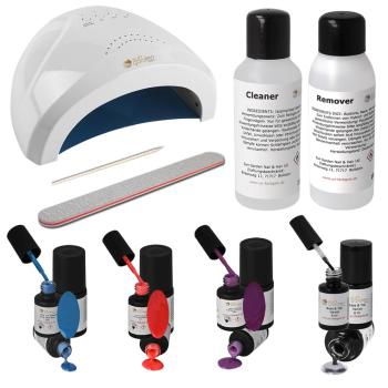 UV nail polish gel set + UV DEVICE - DIY nail set
