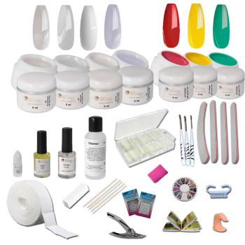 Gel UV & kit d'accessoires - GALAXY - Modelage d'ongles