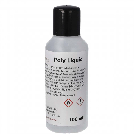 Líquido acrílico UV POLY de 100 ml