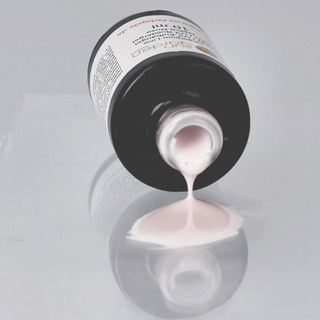 Gel di ricostruzione UV Delice Rose da 10 ml - flacone a pennello