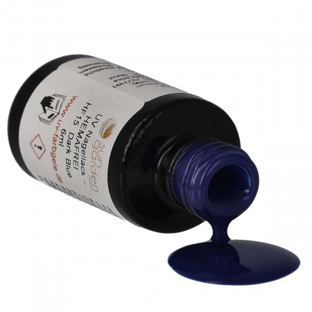 UV Nagellack 6ml - HEMA-FREI - Blau Töne