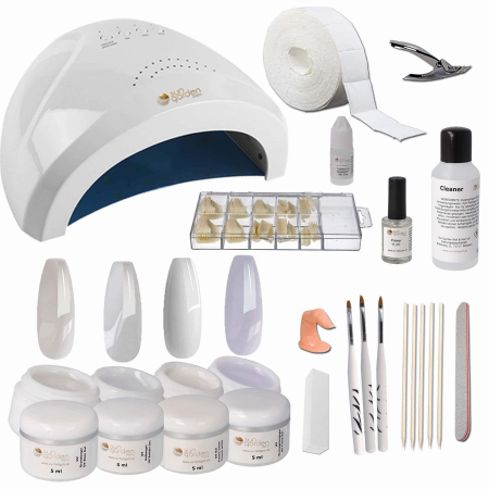UV gel starter set - 20 PIECES - Nail design set