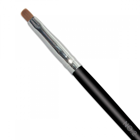 Gel brush made from red sable hair - Square