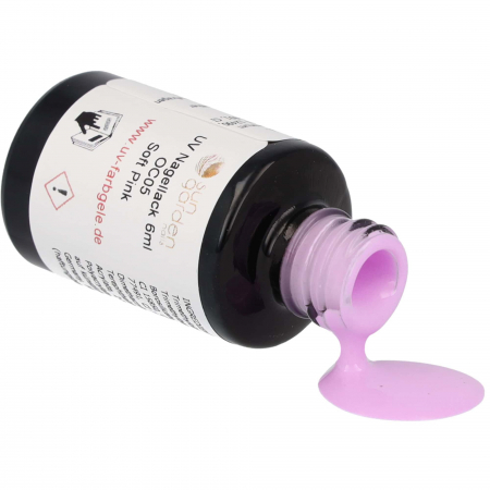 UV Nagellack 6ml - One Coat Line - rosa & pink Töne