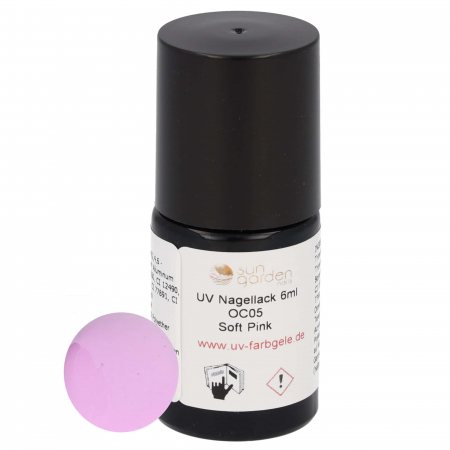 Esmalte de uñas UV 6ml - Línea de una capa - colores rosa