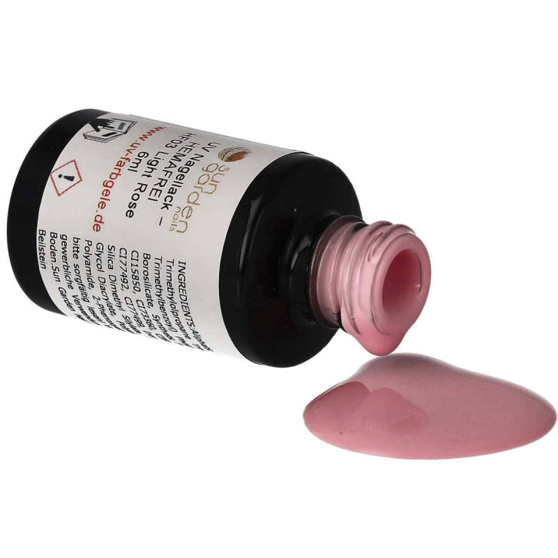 UV Nail Polish 6ml - HEMA-FREE - Pink & Purple Tones