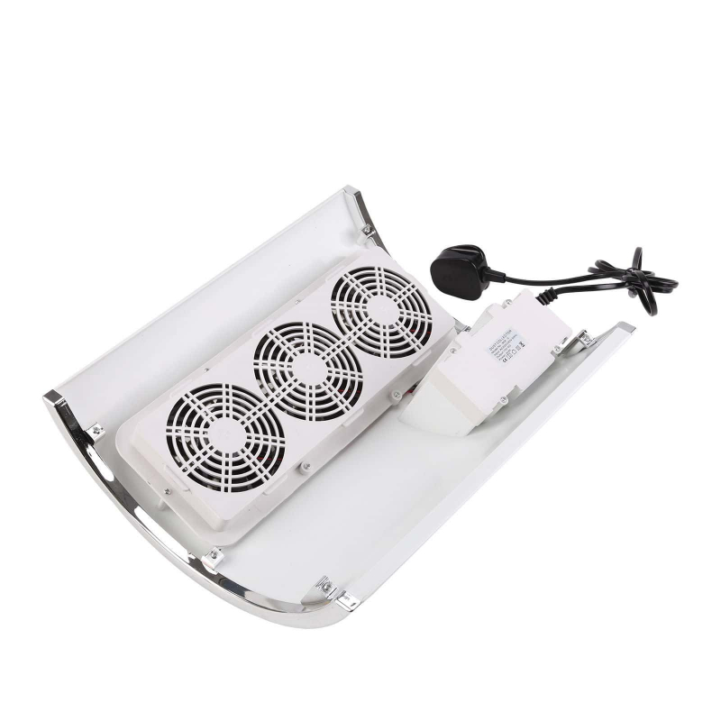 Dust extractor for nail modelling with three fans SM858-5 - White